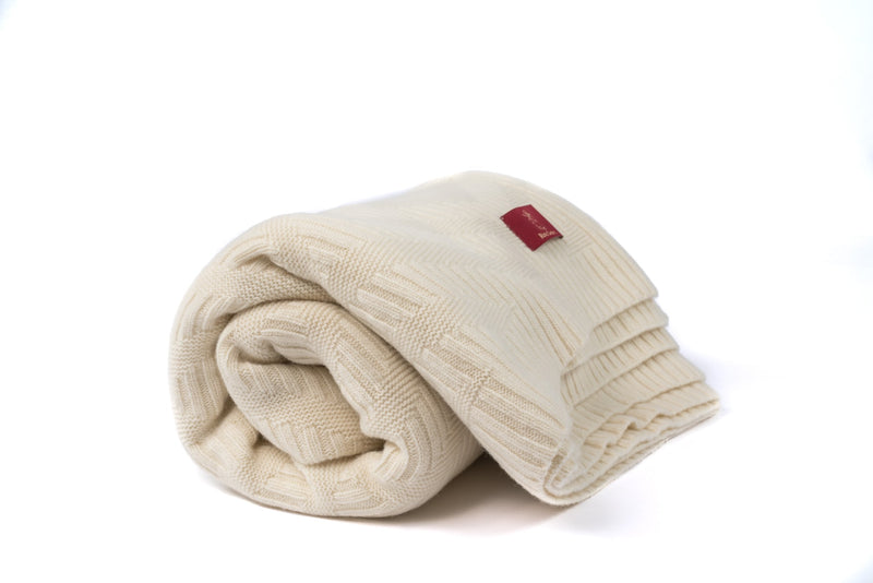 Ritter Decken Portimao Strickplaid aus Schurwolle Preisnachlass