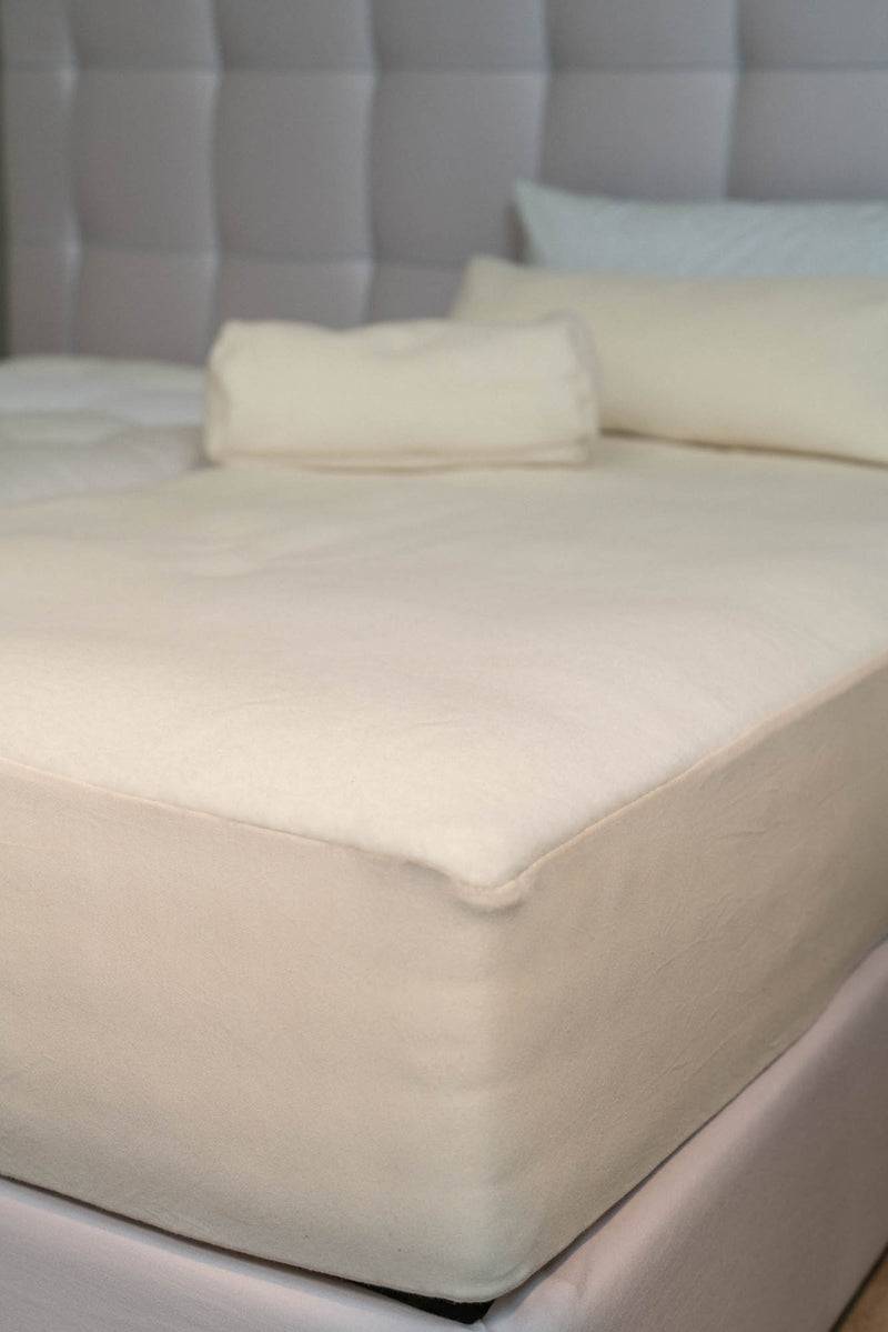 Ritter Decken Schurwoll-Unterbett mit Spannumrandung Tägliche Deals