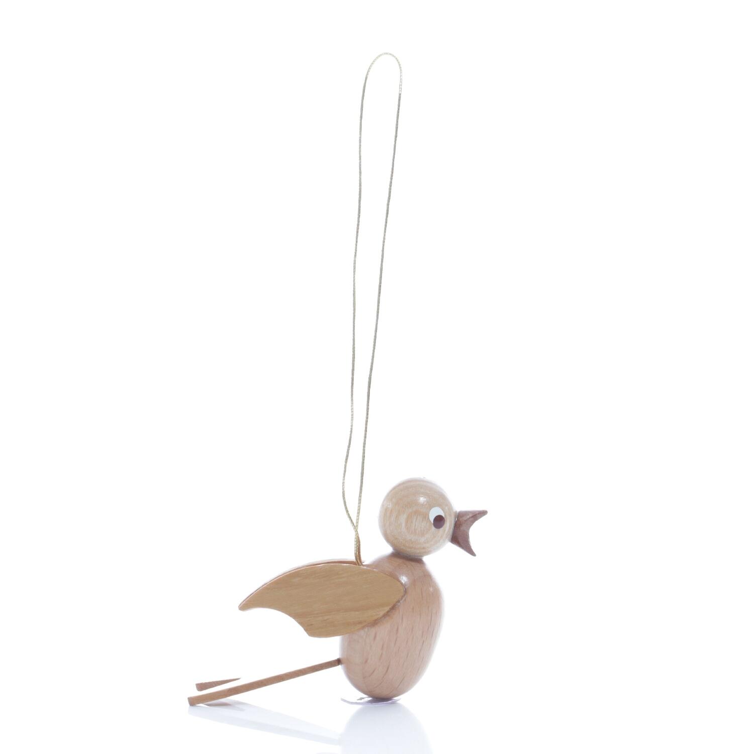 Rudolphs Schatzkiste Strauchbehang - Singvogel Natur zum hängen - HxBxT 4x2x6cm Große Rabatte
