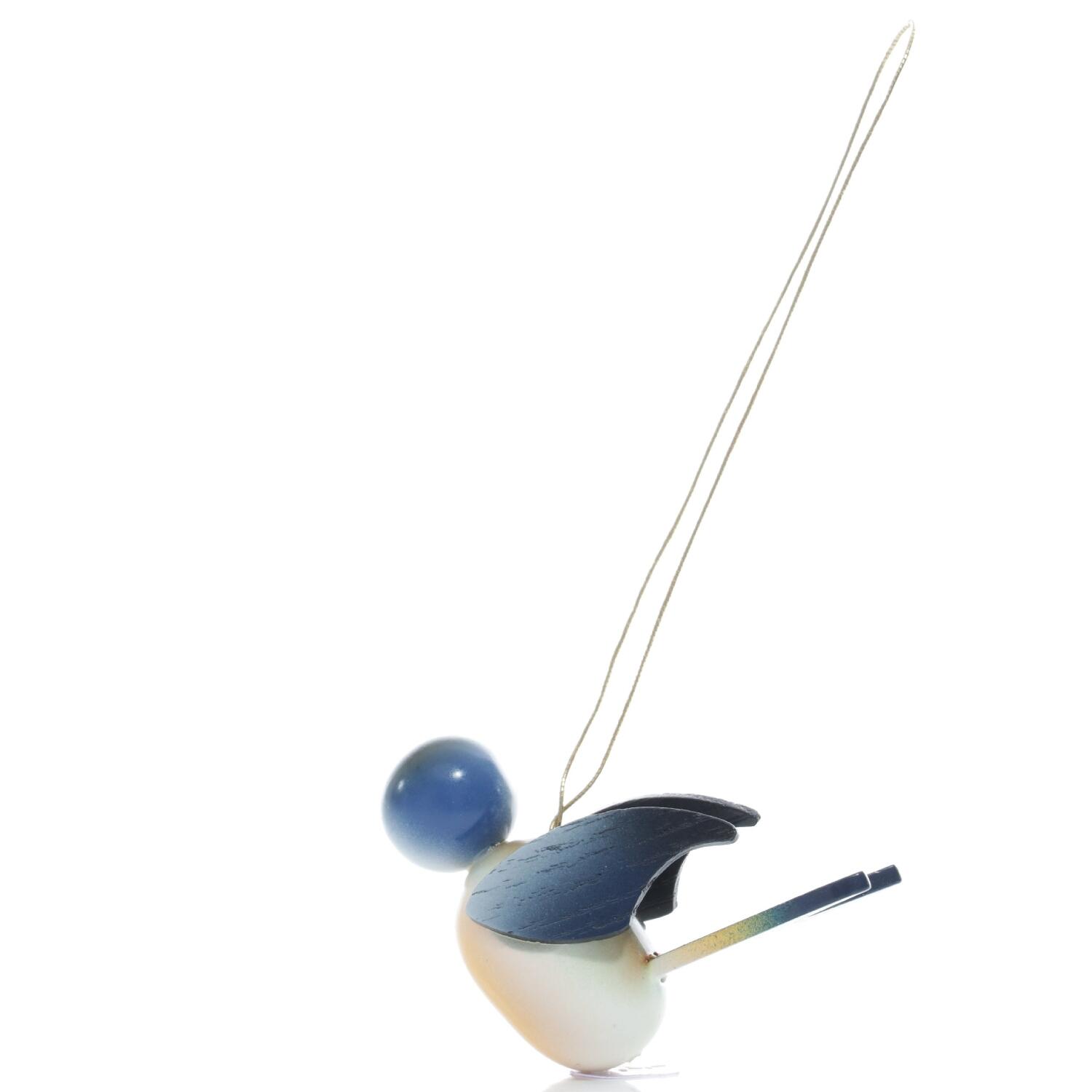 Rudolphs Schatzkiste Strauchbehang - Singvogel Blaumeise zum hängen - HxBxT 4x2x6cm Riesige Ersparnisse