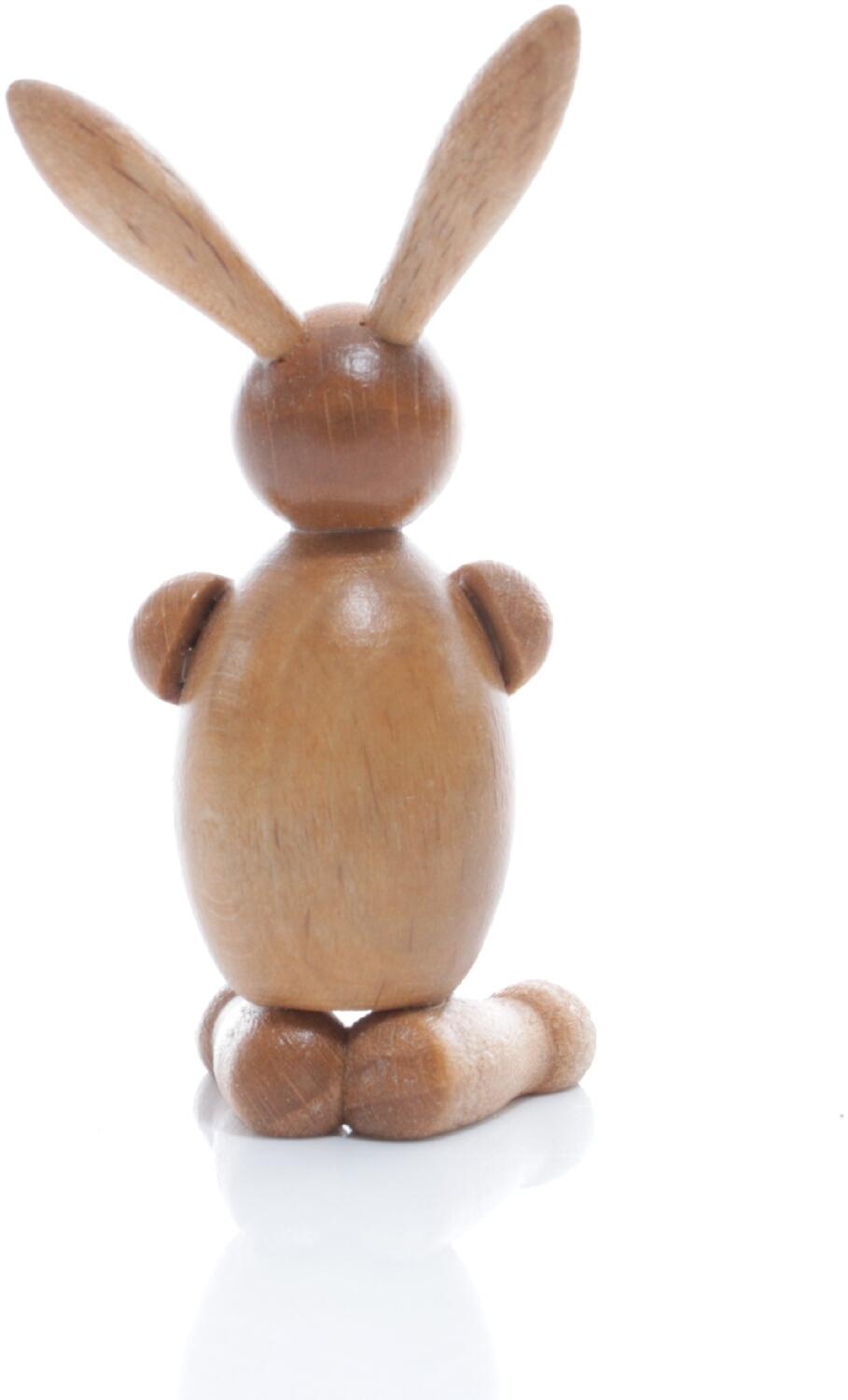 Rudolphs Schatzkiste Osterfigur - Osterhase mit blauen Osterei - BxHxT ca 2,5x6,5x3,5cm Super Sparpreis