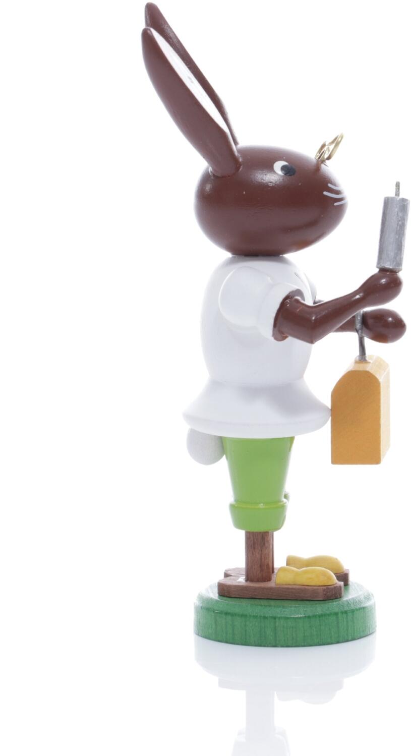 Rudolphs Schatzkiste Osterfigur - Osterhase Hase Doktor mit Tasche und Spritze - Höhe ca 9 cm Kostenloser Versand international