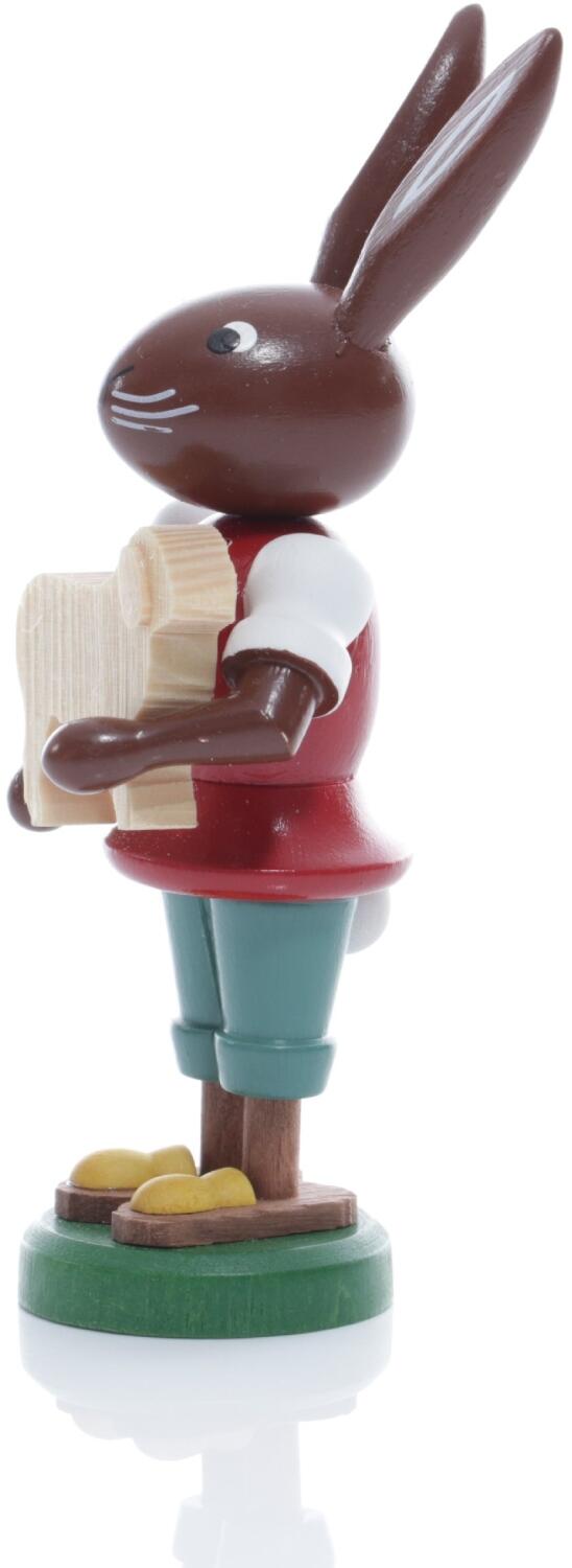 Rudolphs Schatzkiste Osterfigur - Osterhase mit Reifentier Schaf - Höhe ca 9 cm Fabrik Onlineshop
