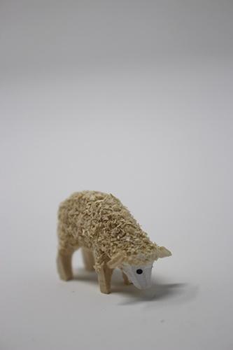 Rudolphs Schatzkiste Miniaturtier Schaf fressend Osterangebot