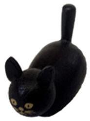 Rudolphs Schatzkiste Miniaturfigur Holzfigur Katze Höhe=2cm