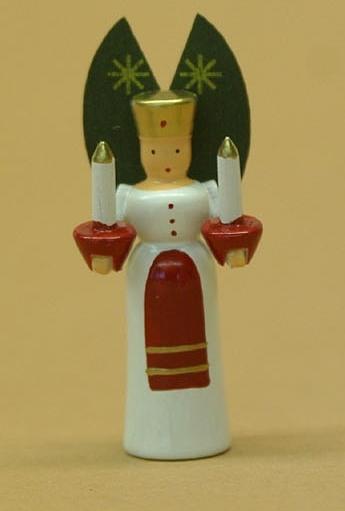 Rudolphs Schatzkiste Holzfigur Engel bunt Höhe 3,5cm Neueste Stile