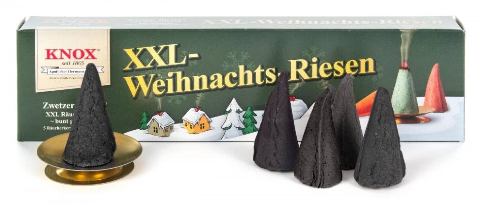 Rudolphs Schatzkiste Räucherkerzen KNOX XXL-Weihrauch-Myrrhe H: 4,7cm 50% Rabatt mit kostenlosem Versand