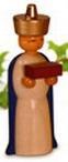 Rudolphs Schatzkiste Miniaturfigur König Kaspar bunt HxBxT 6x2,5x1,5cm Exklusivangebot