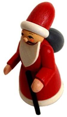 Rudolphs Schatzkiste Miniaturfigur Weihnachtsmann bunt Höhe=6cm Saisonale Angebote