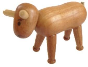 Rudolphs Schatzkiste Miniaturfigur Holzfigur Ochse Höhe=4,5cm Bis zu 50% Rabatt