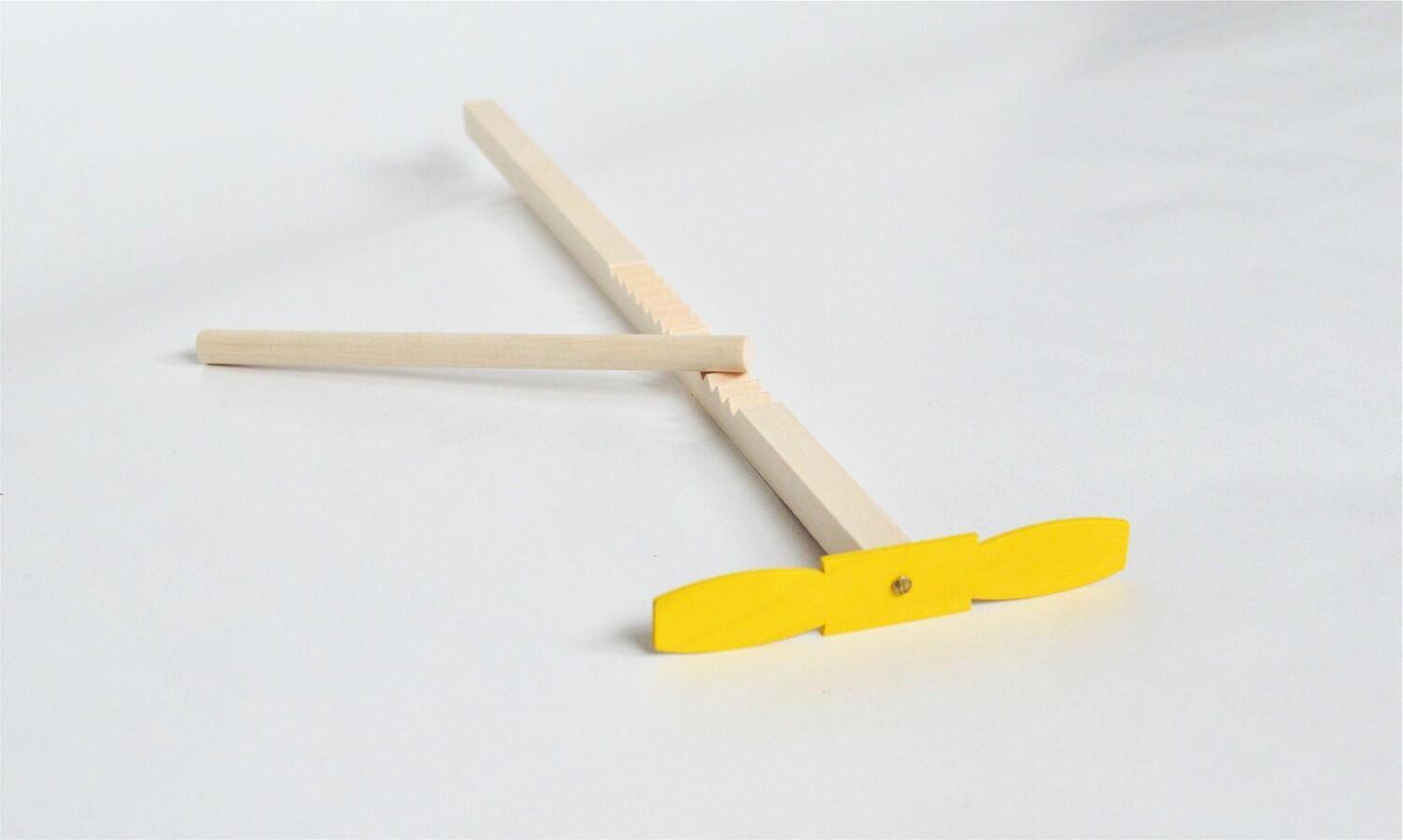 Rudolphs Schatzkiste Holzspielzeug Knobelspiel „Hui Hui“ HxB 27x7,5cm Saisonschlussverkauf