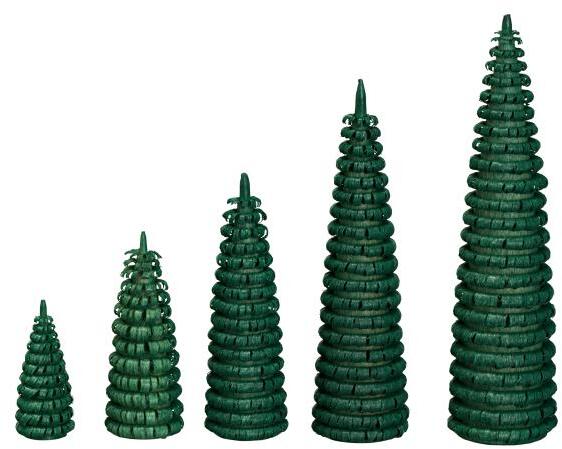 Rudolphs Schatzkiste Ringelbaum grün Holzbaum H= 8cm Blitzangebot