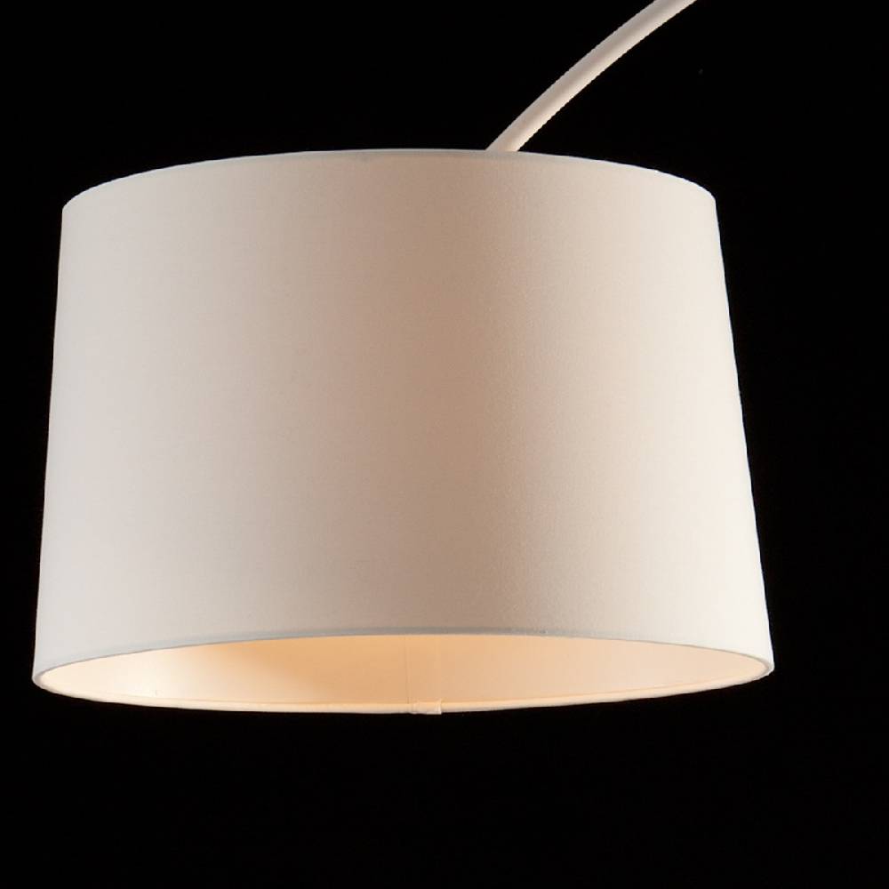 Salesfever Bogenlampe weiß Necko groß mit Dimmer 50% Rabatt für begrenzte Zeit