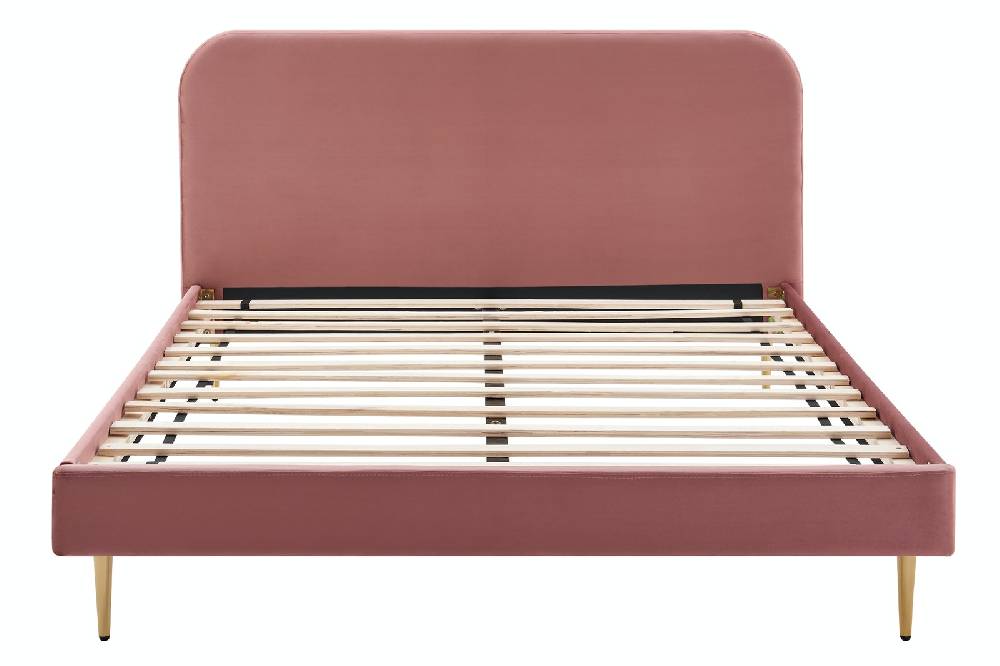 Salesfever Polsterbett Rose mit Samtbezug 140x200 cm Copenhagen Hotsell