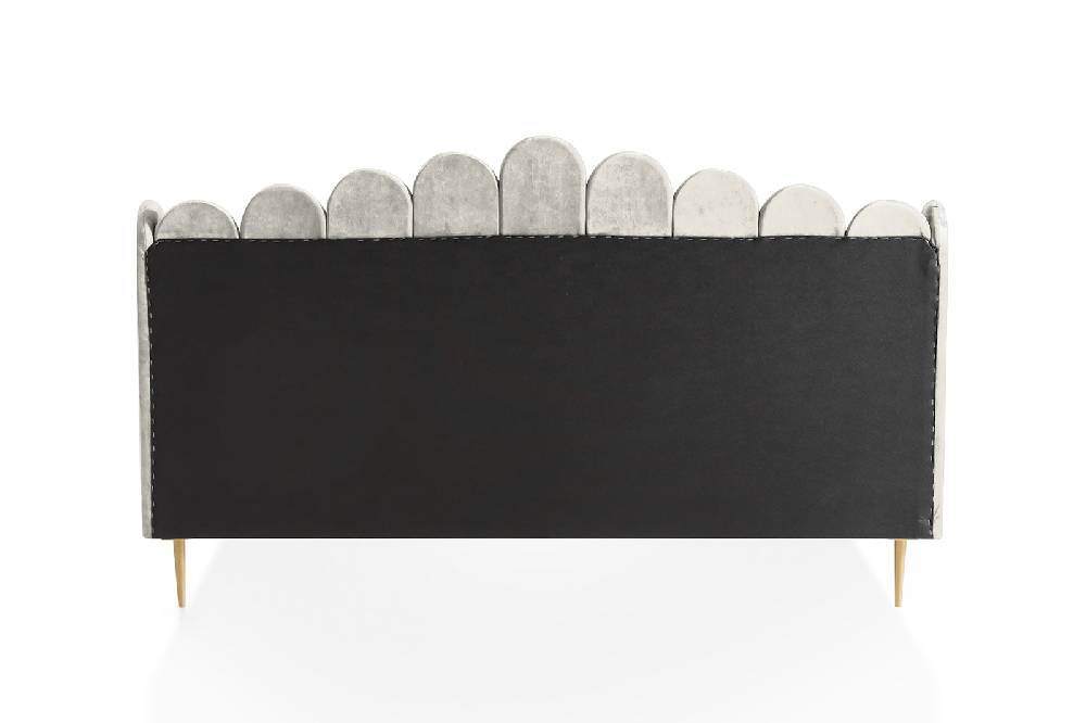 Salesfever Muschelbett Beige, Gold aus Samt Arielle Meist gekauft