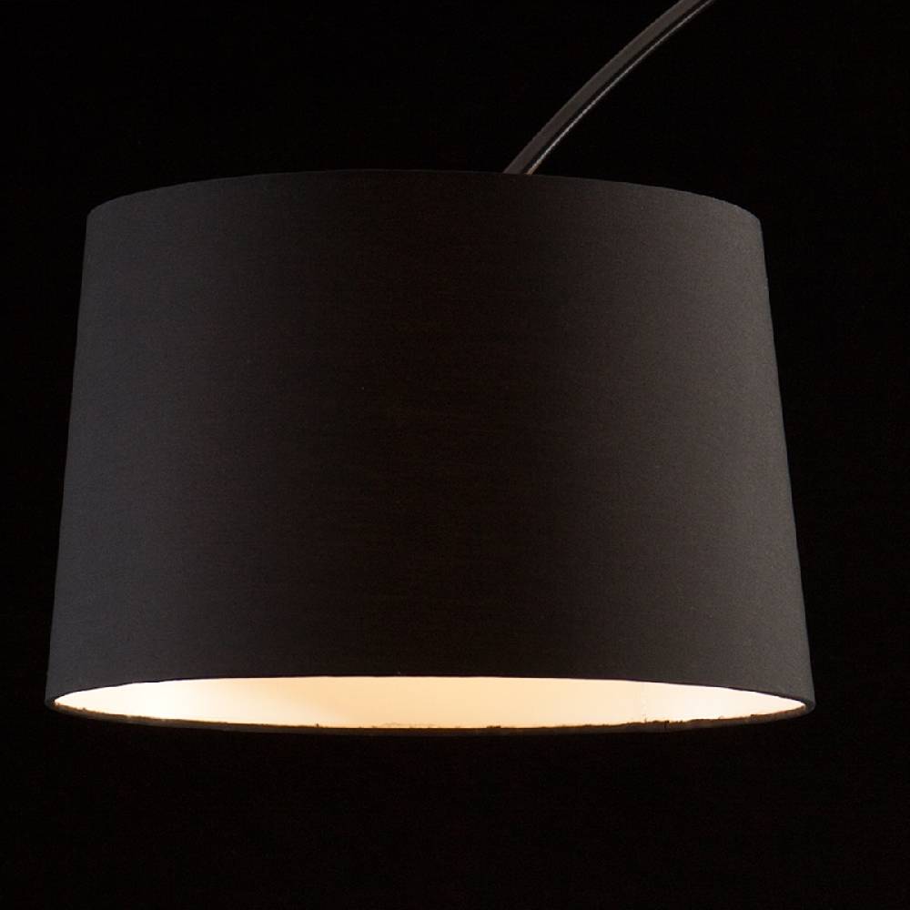 Salesfever Bogenlampe schwarz Necko groß mit Dimmer Valentinstagsangebot