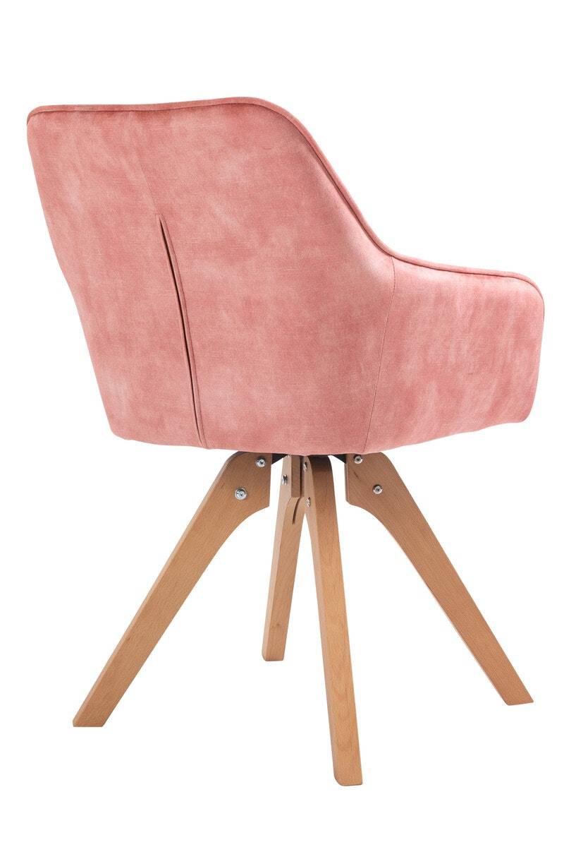 Salesfever Armlehnstuhl Rose Vintage-Samtvelours mit Rautensteppung Mercur Vierteljährliche Förderung