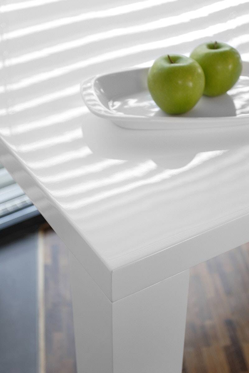 Salesfever Essgruppe Schwarz Luke 180 x 90 cm 5tlg. Tisch & 4 Stühle Lio 50% Rabatt mit kostenlosem Versand