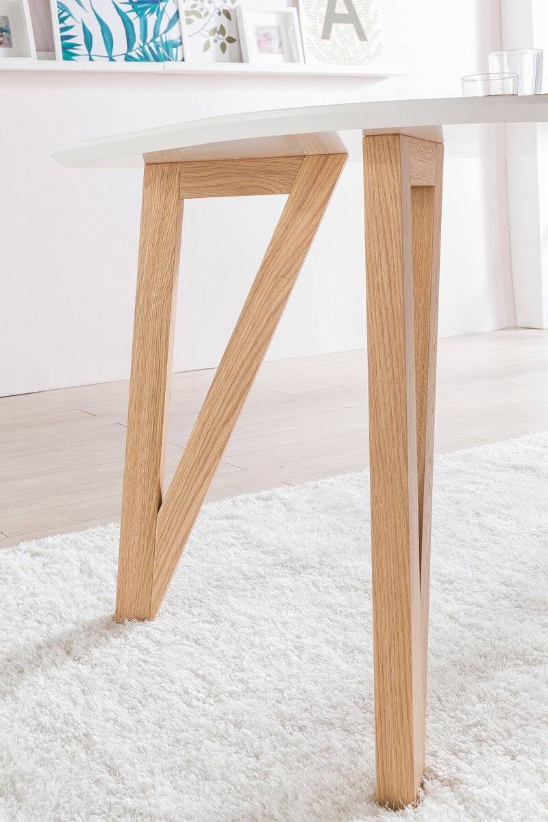 Salesfever Essgruppe grau 160 x 90 cm weiß Aino 5tlg. Tisch & 4 Stühle Osterangebot