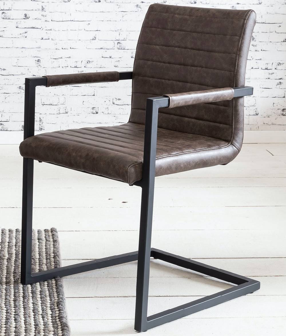 Salesfever Baumkantentisch Stühle dunkelbraun 180 cm massiv NATUR 5tlg ALESSIA Fabrikverkauf