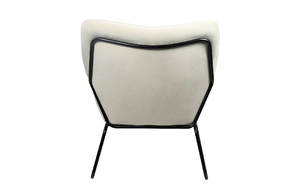 Salesfever Relaxsessel Beige mit Samtbezug Caiden Meist gekauft