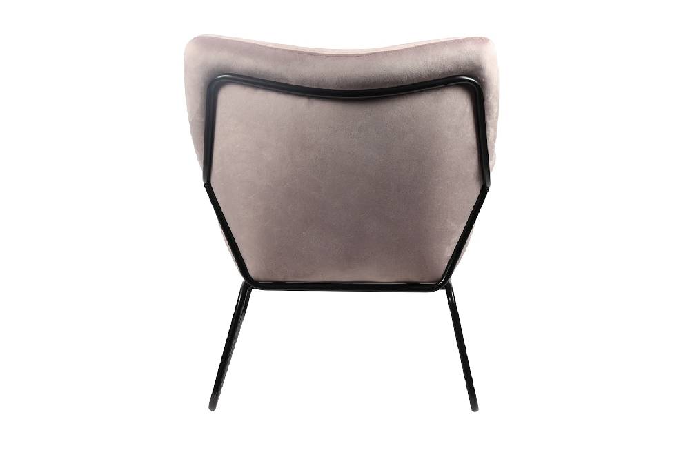 Salesfever Relaxsessel Rose mit Samtbezug Caiden Blitzverkäufe