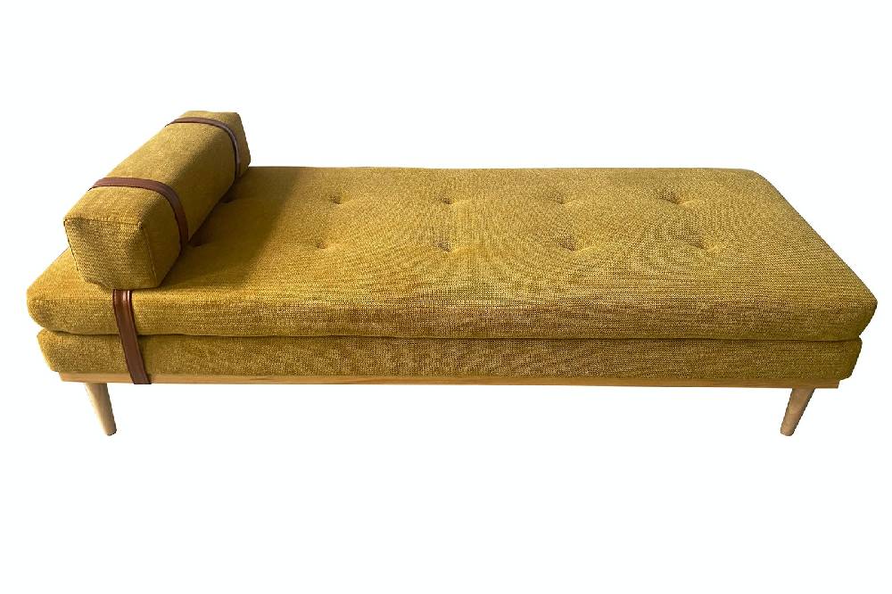 Salesfever Daybed Gelb Strukturstoff William