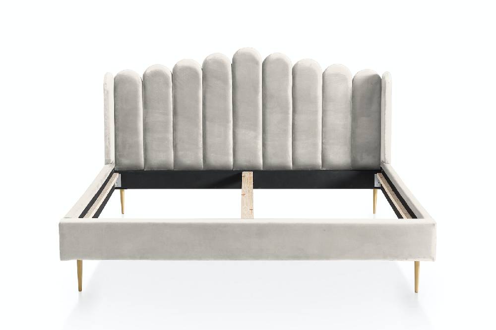 Salesfever Muschelbett aus Samt 140x200 cm Arielle Fabrik Onlineshop