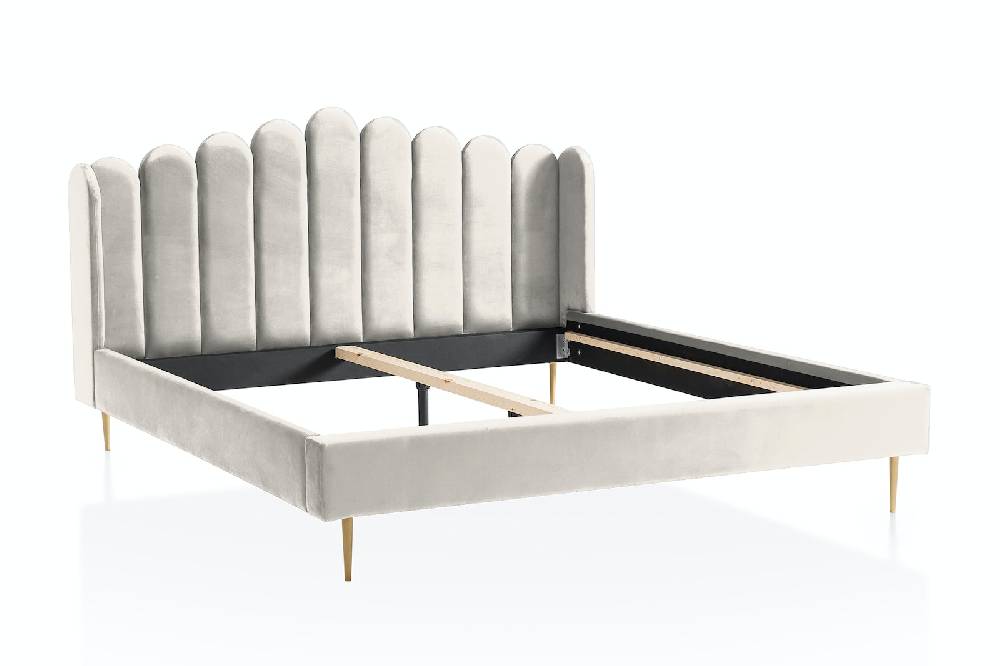 Salesfever Muschelbett aus Samt 140x200 cm Arielle Fabrik Onlineshop