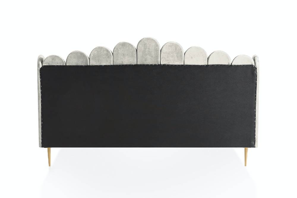 Salesfever Muschelbett aus Samt 140x200 cm Arielle Fabrik Onlineshop