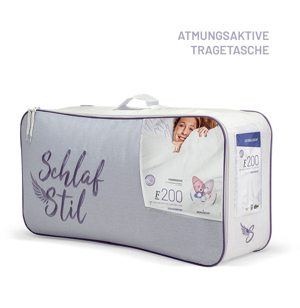 Schlafstil Faserbettdecke Schlafstil F200, 3D-Hohlfaser Zeitlich begrenztes Angebot