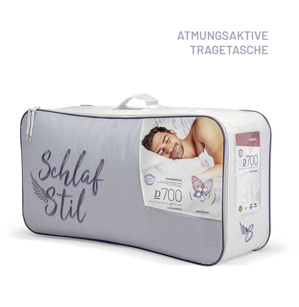 Schlafstil Gänsedaunenbettdecke Schlafstil D700, 100 % reine Gänsedaunen Exklusive Angebote