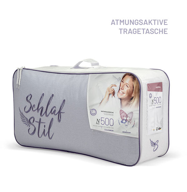 Schlafstil Kamelhaarbettdecke Schlafstil N500, feinster Kamelhaar Flaum 100 % Kamelhaar Blitzangebot