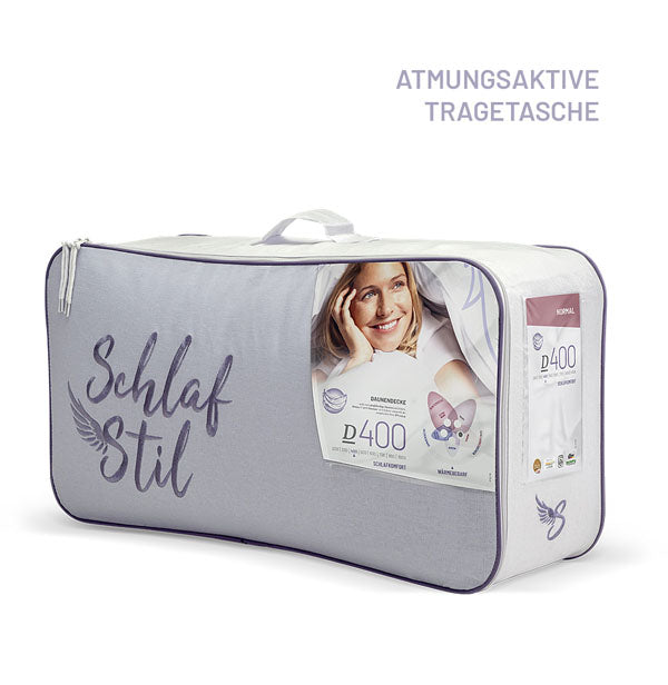 Schlafstil Daunenbettdecke Schlafstil D400, 90 % Daunen / 10 % Federn Bestseller