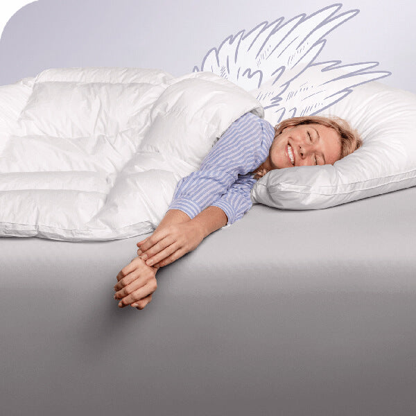 Schlafstil Eiderdaunenbettdecke Schlafstil D1000, 100 % isländische Eiderdaunen Wochenangebot