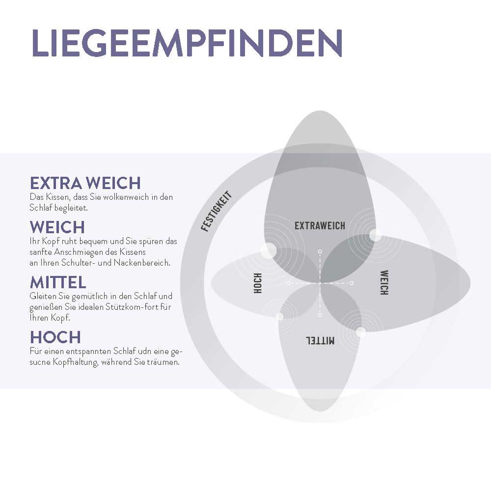 Schlafstil Gänsedaunenkissen, Schlafstil D800, 100% Gänsedaunen (Außen) Günstig kaufen