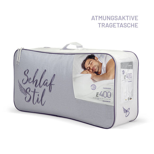 Schlafstil Faserkissen Schlafstil F400, Comforel Soft 3D-Markenfaser Bis zu 55% Rabatt