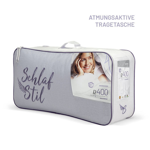 Schlafstil Federn- und Daunenkissen Schlafstil D400, 30 % Daunen / 70 % Federn Outlet