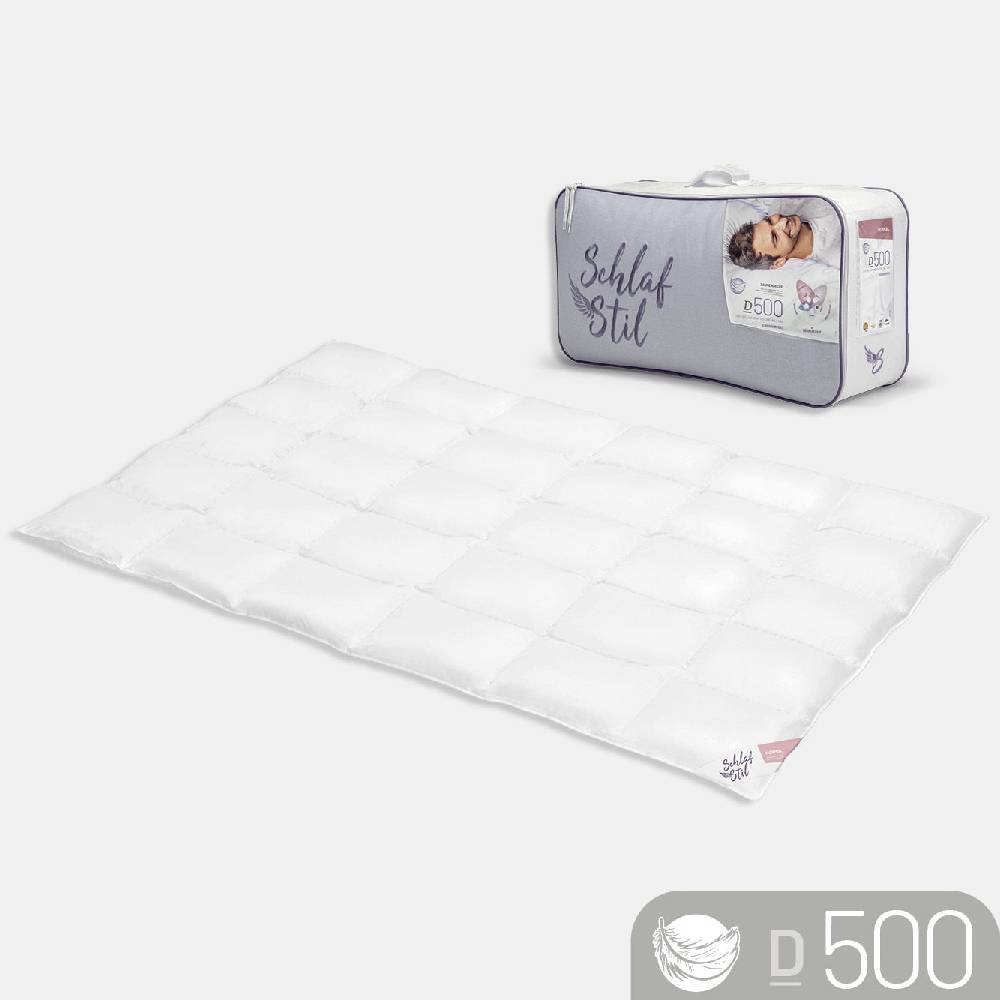 Schlafstil Daunenbettdecke Schlafstil D500, 100 % Daunen Online Outlet