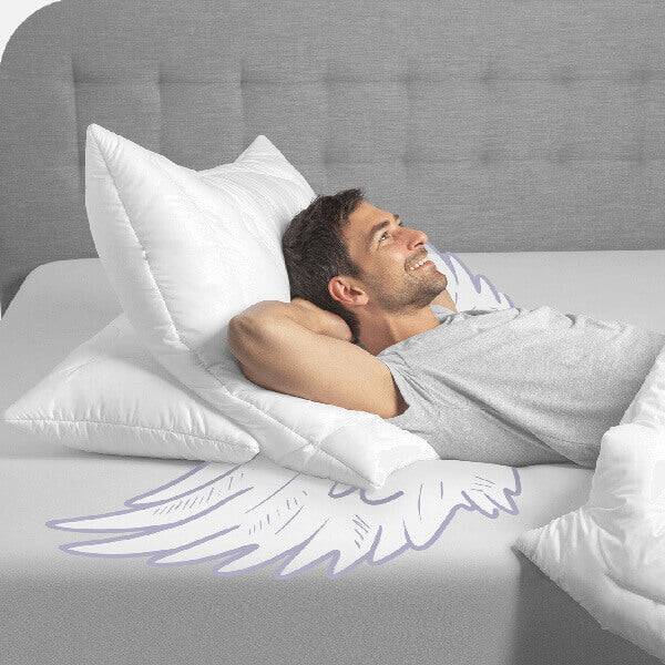 Schlafstil Kamelhaarkissen 3-Kammer Schlafstil N500, feinster Kamelhaar Flaum 100 % Kamelhaar (Außen) Top Angebot