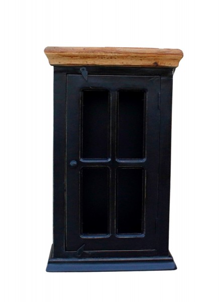 Sit Möbel Bäder-Set (CORSICA) 18005-00 (schwarz mit honigfarbiger Deckplatte) Blitzangebot