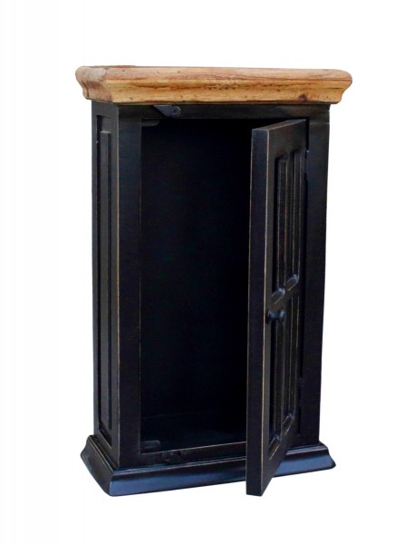 Sit Möbel Bäder-Set (CORSICA) 18005-00 (schwarz mit honigfarbiger Deckplatte) Blitzangebot