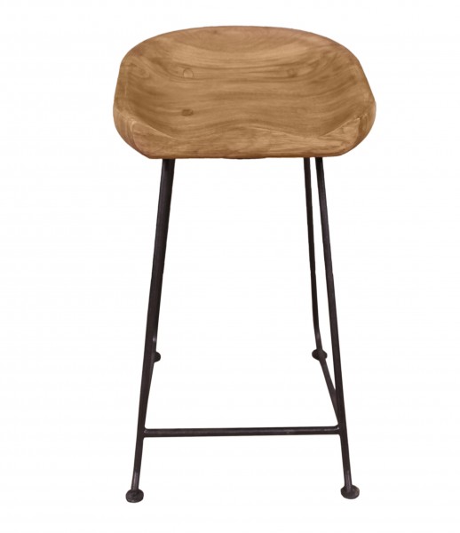 Sit Möbel Barhocker (NATURAL EDGE) 11846-01 (natur und schwarz) Sonderangebote