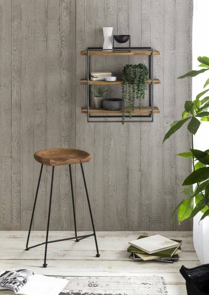 Sit Möbel Barhocker (NATURAL EDGE) 11846-01 (natur und schwarz) Sonderangebote