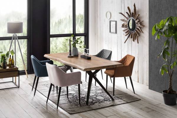 Sit Möbel Armlehnstuhl, 2er-Set (SIT & CHAIRS) 02452-21 (Gestell Stahl, Bezug Samt) Hotsell