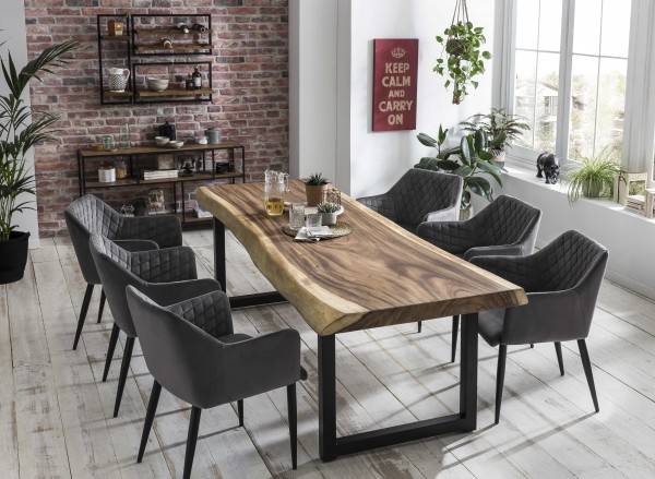 Sit Möbel Armlehnstuhl, 2er-Set (SIT & CHAIRS) 02452-21 (Gestell Stahl, Bezug Samt) Günstig kaufen