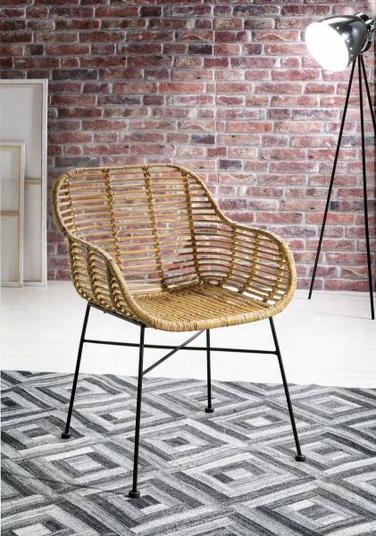 Sit Möbel Armlehnstuhl, 2er-Set (RATTAN) 05340-01 (natur) Cyber Monday