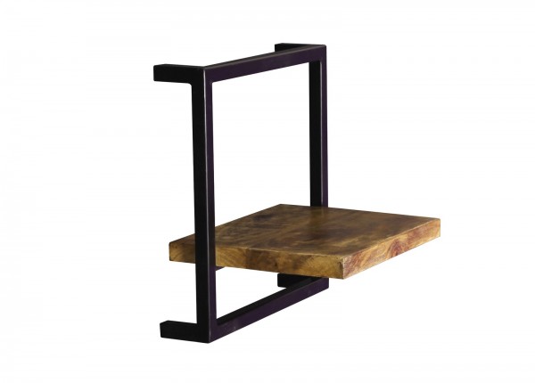Sit Möbel Wandregal, 1 Boden (SIDNEY) 14340-01 (natur, schwarz) Rabatt