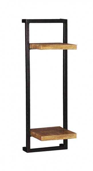 Sit Möbel Wandregal, 2 Böden (SIDNEY) 14338-01 (natur, schwarz) Flash Sale