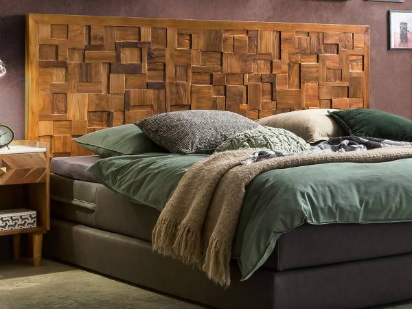 Sit Möbel Bett-Kopfteil (ROMANTEAKA) 07996-57 (natur) Saisonale Angebote